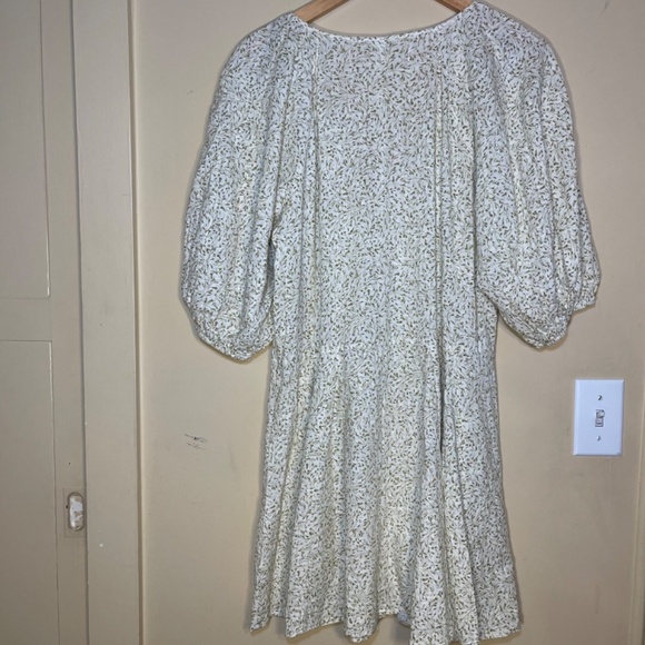 Free People Cream Floral Dress - Picture 5 of 12